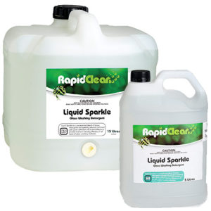RapidClean Liquid Sparkle Glass Washing Detergent