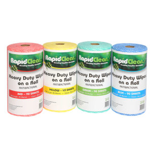 RapidClean Heavy Duty Wipes on a Roll