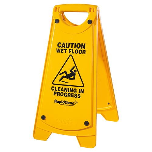 RapidClean Non-Slip A Frame Wet Floor Sign