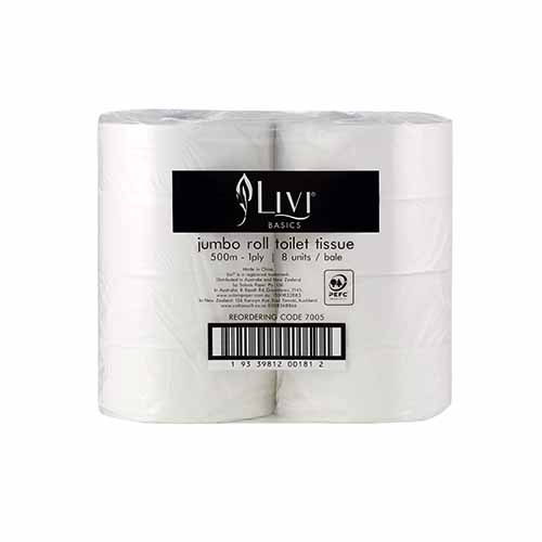 Livi Basics jumbo Toilet Paper 1ply – 7005