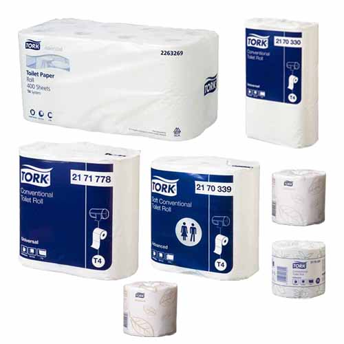 Tork T4 Conventional Toilet Rolls