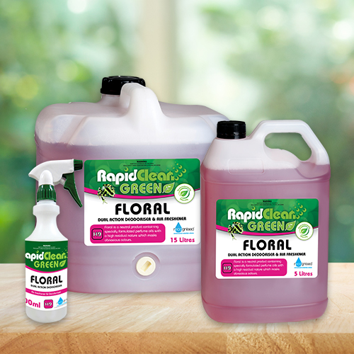 RapidClean Floral Deodoriser & Air Freshener