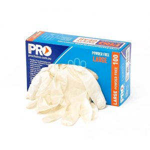 ProChoice Natural Latex Examination Gloves - Powder-Free